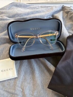 Gucci ladies cateye designer eyeglass frames GG056ON